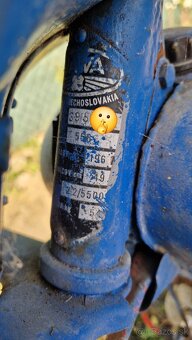 Jawa 555 r.v. 1961, stará ŠPZ - 9