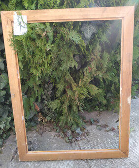 Starožitný drevený rám na obraz - 9