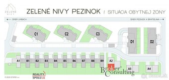 Nový nízkoenergetický 3-izbový byt s balkónom Pezinok - 9