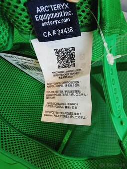 Arc'teryx nová zelená šiltovka Bird Trucker Curved - 9