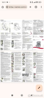 Autosedačka Britax Romer king Il ls - 9