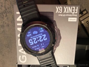 Hodinky -Garmin Fenix 6X Saphire - 9