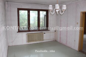 RODINNÝ DOM - Moravský Svätý Ján, pôvodný stav - 9