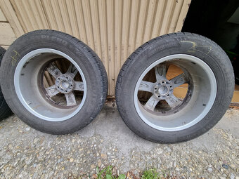 Alu disky Dezent 5x114,3 7Jx17 ET50 + zimné pneu 225/60 R17 - 9
