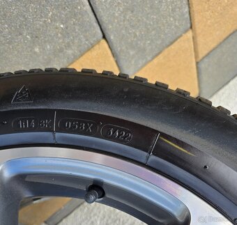 zimné Mercedes E 5x112 BFGoodrich 225/55 R17 DOT3422 - 9