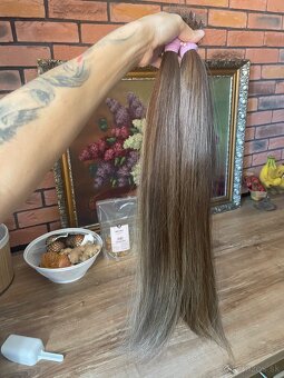 Ruske vlasy 230g 200ks 58 cm - 9