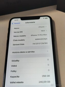 Iphone 11Pro Max 256GB. ✅️TOP STAV ✅️ - 9