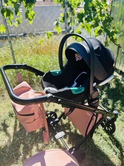 Anex e-type dvojkombinácia plus cybex vajíčko+isofix+adaptér - 9