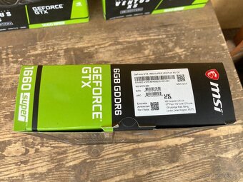 Grafická karta MSI GeForce GTX1660 SUPER VENTUS - Nová - 9