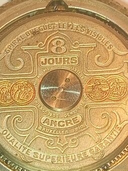 Hodinky cibule 8 hodinové,1902 - 9