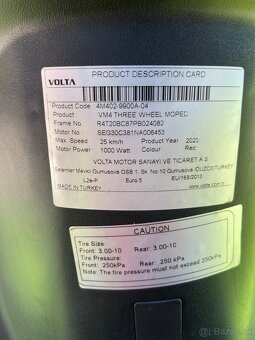 Predám trojkolku-moped v super stave - 9