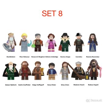 Rôzne figúrky Harry Potter (8ks) typ lego - nove - 9