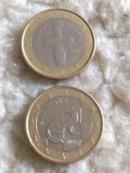 Vzácne obehové 2 euro mince - 9