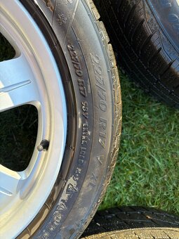 Kolesá Audi + zimné pneumatiky 225/50 R17 - 9