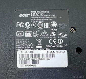 Acer Aspire ES1 / intel N3050 / 4GB RAM / SSD + HDD / 14" - 9