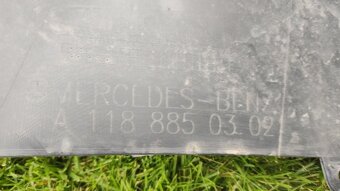 Mercedes CLA W118 A118 C118 - spojler kryt difuzor naraznik - 9