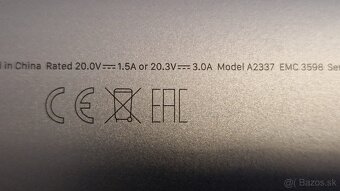 Predám - MacBook Air M1 13", 16GB, 256GB SSD - 9