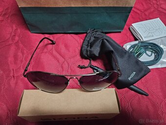 Slnečné okuliare originál Škoda, pero, nabíjací kábel USB - 9