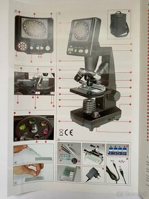 LCD Mikroskop 40x1600x. Bresser - 9