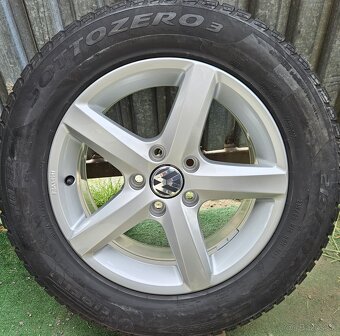 Hliníkové disky, originál VW - 5x112 r16 - 9