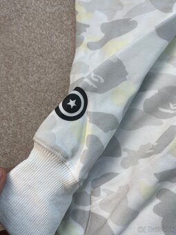 Bape City Camo Shark Zip Hoodie - White - 9
