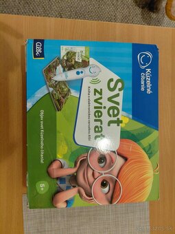 Kúzelné čítanie kufrík, pero a  4 knihy - 9