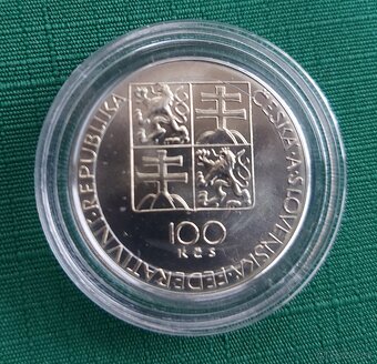 Strieborné mince 1990-1992,Česká a Slovenská federatívni rep - 9