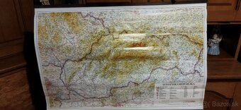 Stará mapa, glóbus, učebné pomôcky - 9