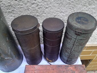 Vojenská bedňa,prepravný obal,USA kanister. - 9