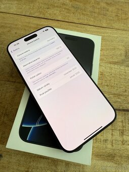 Apple iPhone 16 Pro Max 256GB Black Titanium Záruka - 9