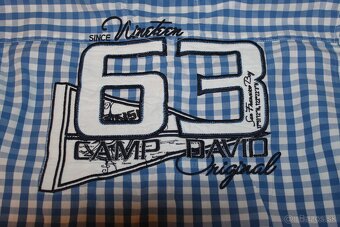 Károvaná pánska košeľa Camp David v. L - 9