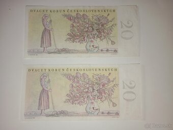 BANKOVKY 20 KČS, 1949, 1. VYDANÁ SÉRIE A - 9