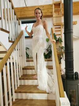 Svadobné šaty Lacerta S/M - 9