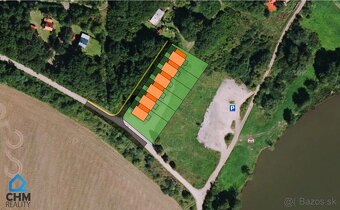 Pozemok aj pre 6 RD 3246 m2 Vyšná Kamenica, výhľad na jazero - 9