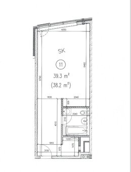 Nový 1 izb. byt, Tri Veže Bajkalská 9/B - 9