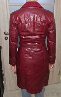 Dámsky kožený kabát Steffel - 9