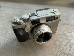 hľadáčikový fotoaparát Contax G2 + 3 objektívy a blesk - 9