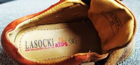 Chlapčenské kožené topánky značky Lasocki - 9