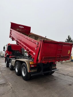 DAF CF 460, pohon 8x4, Trojstranný sklapač ,EURO 6 TOP STAV - 9