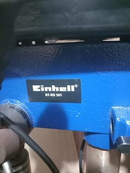 Predám stolovú vrtačku Einhell typ BT-BD 501 - 9