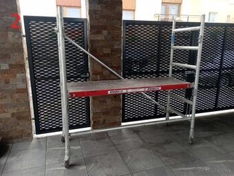 pojazdné hliníkové lešenie na prenájom - 9