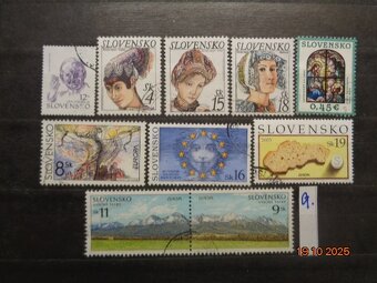 POŠTOVÉ ZNÁMKY - SLOVENSKO - 13 FOTO - 9