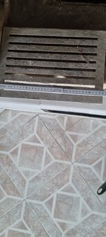 Kované krbové dvierka, zásuvka na popol, rošt - 9