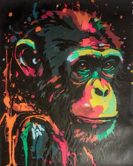 Mix ručne maľovaných obrazov - 9