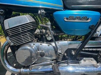 Suzuki T500, r.v. 1975 s TP - 9