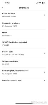 Irobot Roomba I7+ top stav s prislusenstvom - 9