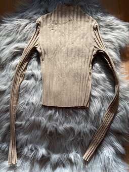 Dámske rifle Zara + 2x top  Bershka a Zara grátis - 9