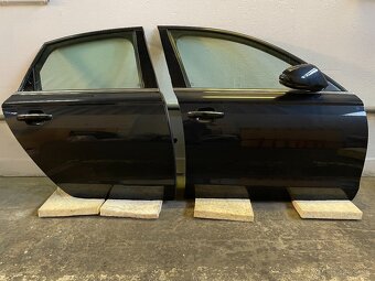 Dvere Audi A6 C7 4G Limo bj 13-18 Moonlight Blue TOP stav - 9