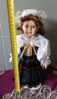 Porcelánové bábiky, handrové - 9