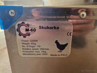 Nova Sklbacka hydiny 10kg M-60 - 9